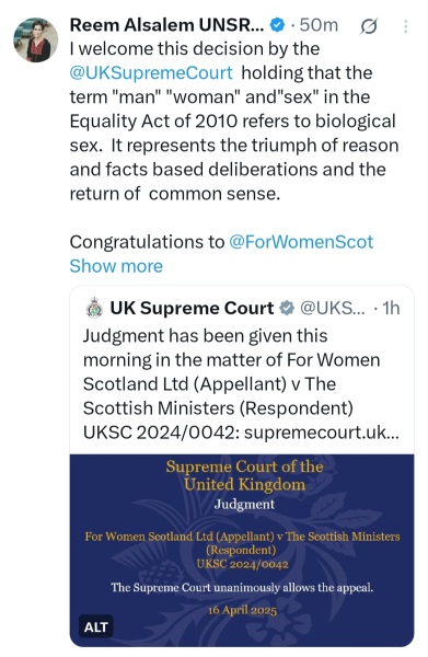 FWS v Scottish Ministers will be handed down Weds 16th April at 9.45am