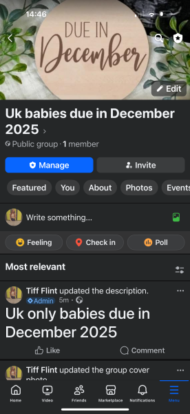 Due December 2025? Join my Facebook group