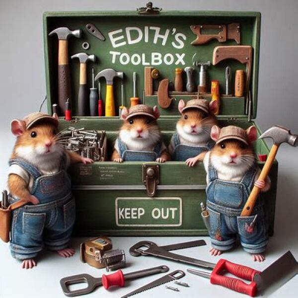 The Bluestocking - where women are women, and small furry animals are gerbils, quokkas,  capybaras, or a red panda called Rosy