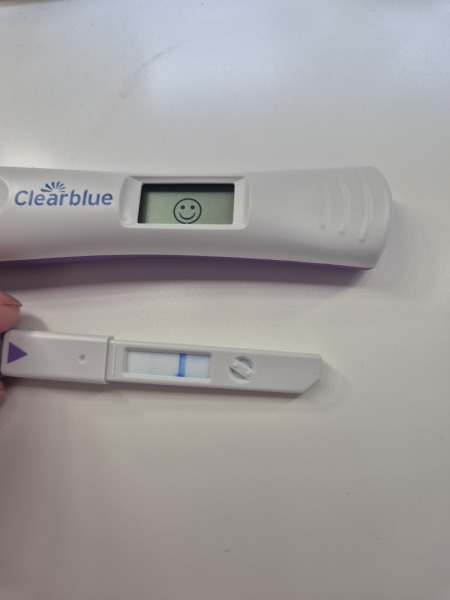 Lines on clearblue dvanced ovulation tests
