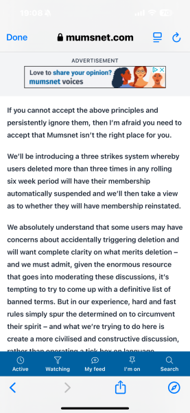 Posters being deleted and continuing to post more comments and being deleted