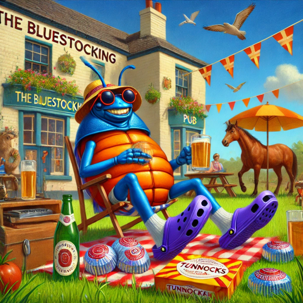 The Bluestocking Arms Women's Pub, where women make friends with Beetles, Androids, Cakes, Dragons, Hedgehogs and other women, where wit and wisdom flourish