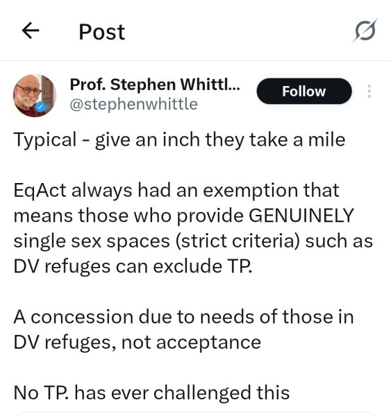 Interim guidance from EHRC is out, thread 2