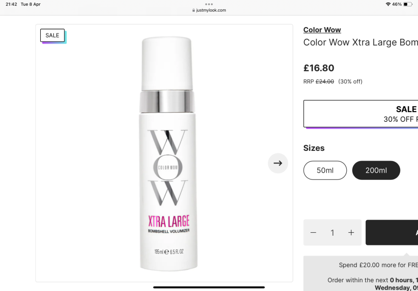 Hershesons Zhoosh foam dupe to take on a plane (under 100ml)