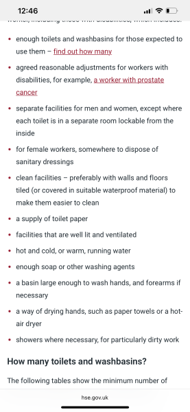 Work toilets - what does the Supreme Court judgement mean for these?