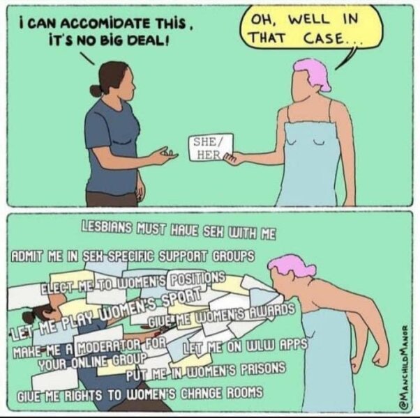 Is it possible to be a feminist and also have some empathy for transgender people today?