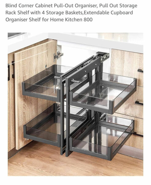 Corner kitchen cupboard pull-out shelves - what’s good?