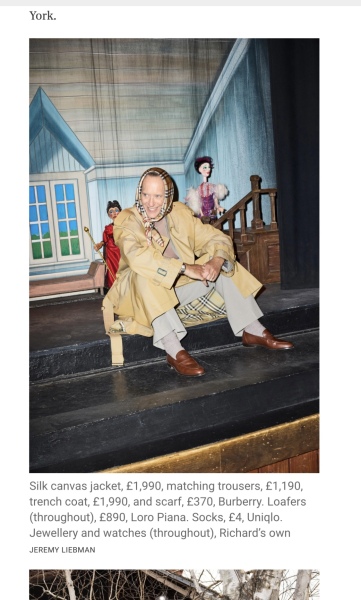 to think this is not nice of Richard E Grant