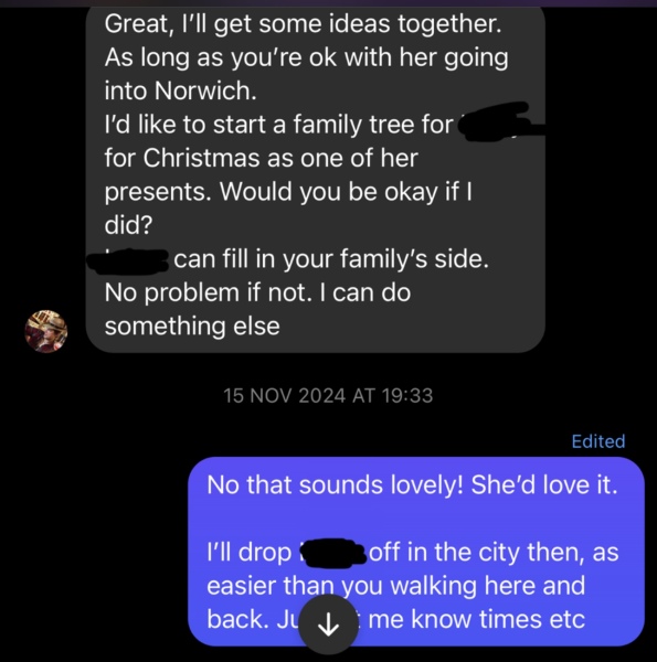 DD’s dad asking for a DNA test - how to explain this to Dd without lasting damage?