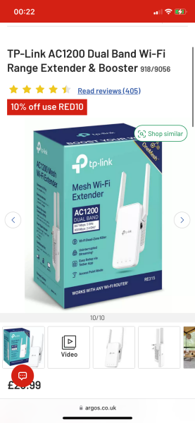 Need WiFi booster