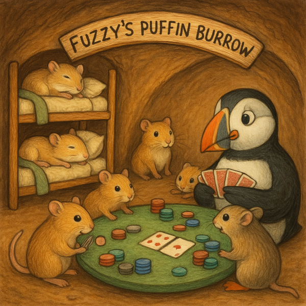 The Bluestocking Arms Women's Pub, where women make friends with Beetles, Androids, Cakes, Dragons, Hedgehogs and other women, where wit and wisdom flourish