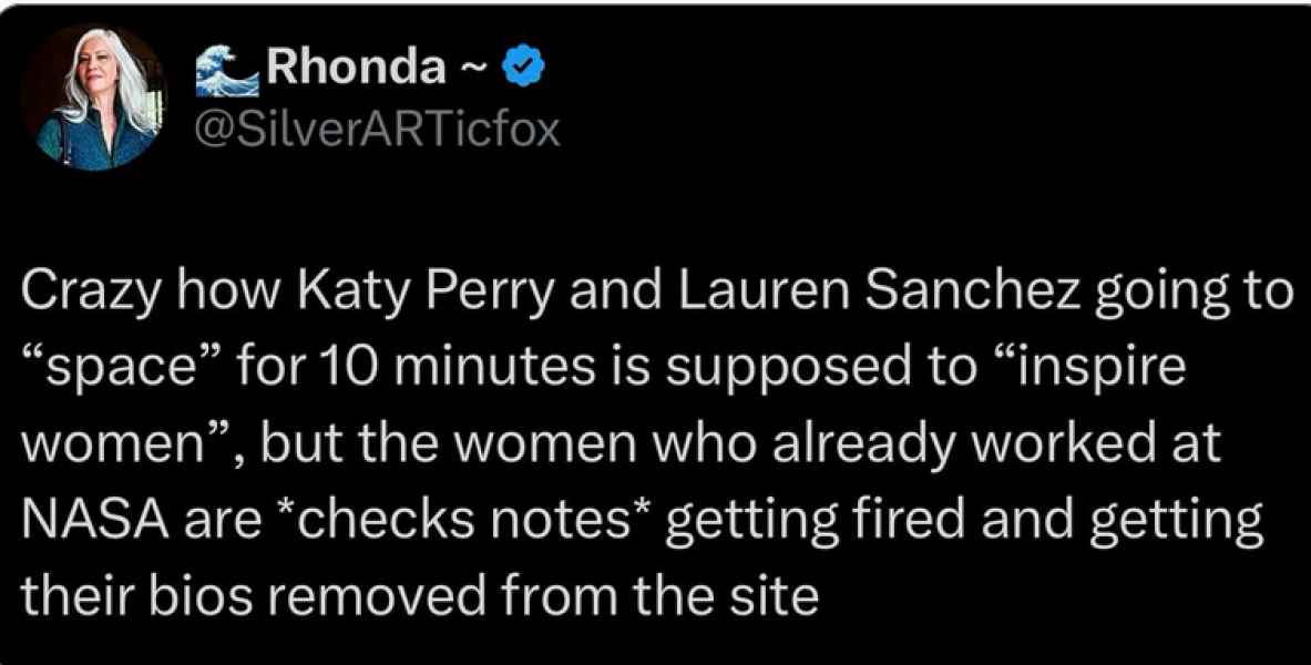 Bezos’ all-female space squad