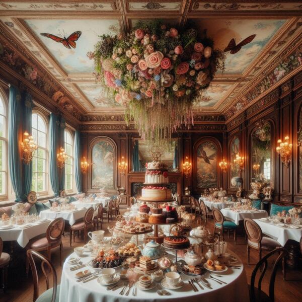 The Bluestocking Arms Women's Pub, where women make friends with Beetles, Androids, Cakes, Dragons, Hedgehogs and other women, where wit and wisdom flourish