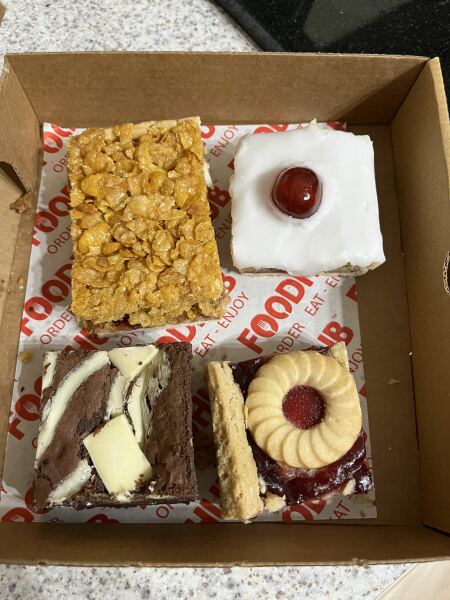 I’ve got a giant French fancy…