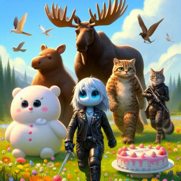 The Bluestocking - where women are women, and small furry animals are gerbils, quokkas,  capybaras, or a red panda called Rosy