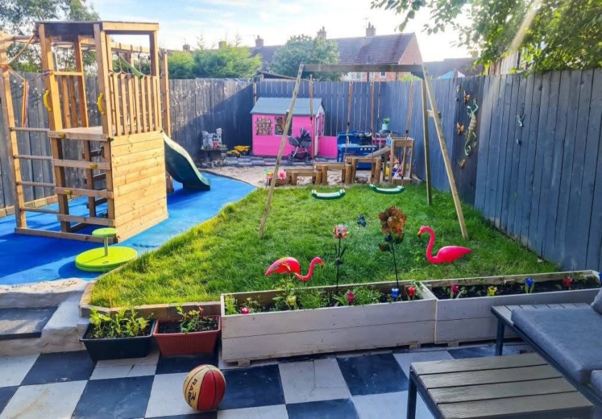 To ask for your children’s garden play area ideas?