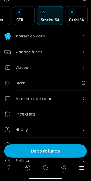 Trading 212 S & S ISA