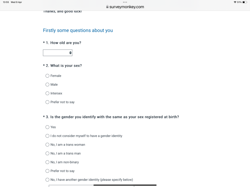 Mumsnet HQ survey