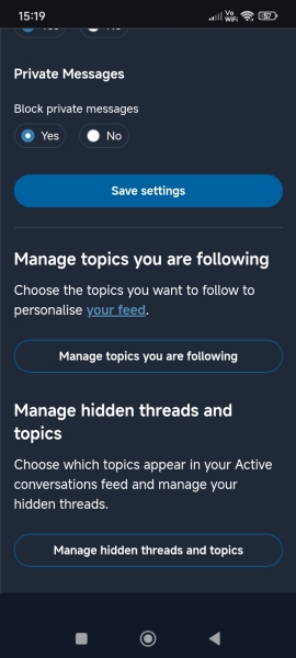 How to turn off topics that I don't want to see repeatedly? ( Feminism and Women’s Rights) Is it possible?