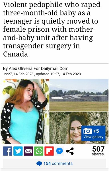 Prominent transphobe found guilty of multiple counts of child sexual abuse across a 20 year period.