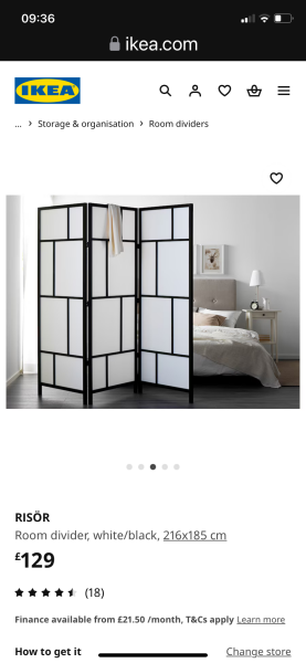 Splitting a room in rented house