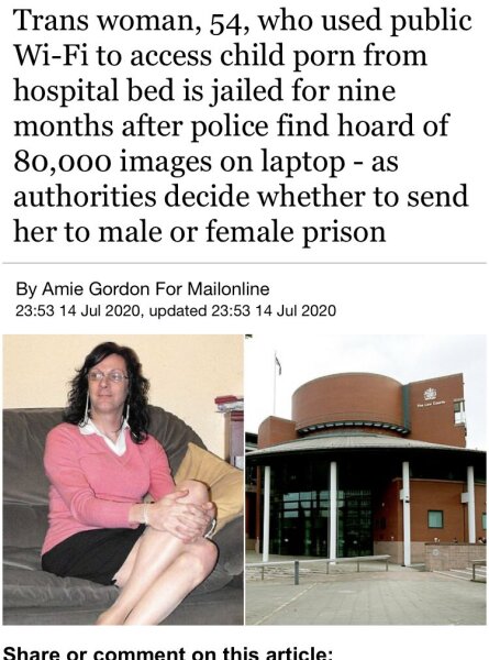 Prominent transphobe found guilty of multiple counts of child sexual abuse across a 20 year period.