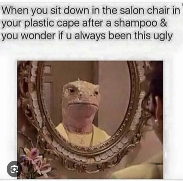 Realised I'm old and ugly