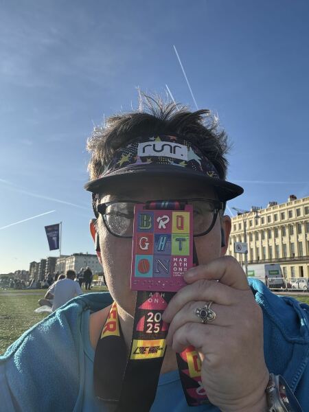 To humbly brag that I completed a marathon yesterday?