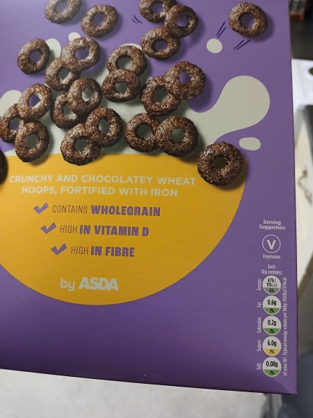 To wonder who is buying chocolate cereal