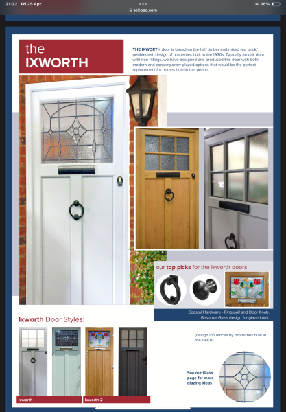Would you buy a painted uPVC front door