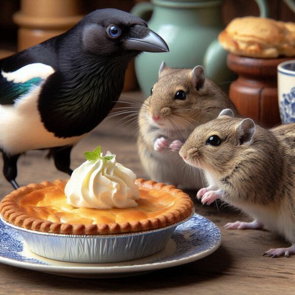 The Bluestocking - where women are women, and small furry animals are gerbils, quokkas,  capybaras, or a red panda called Rosy