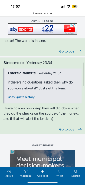 To wonder why it is so difficult to borrow money to buy a house