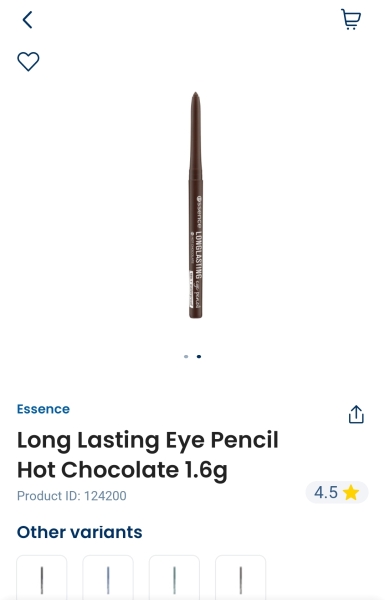 Eyeliner that actually stays put - not waterproof!