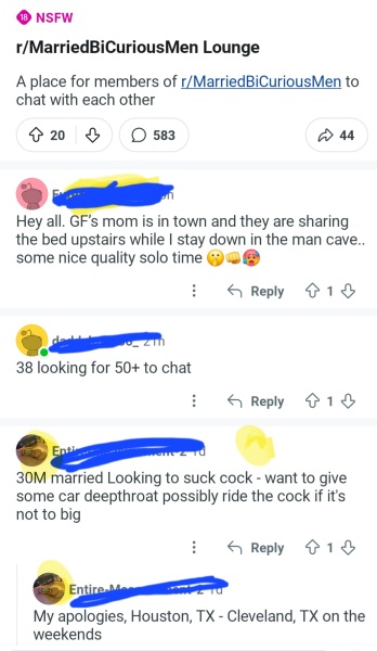 Gay hook up apps and straight married men