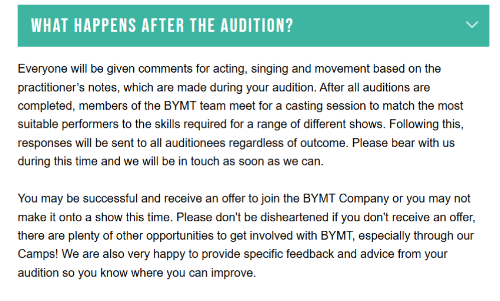 NYMT/BYMT 2025 (Act Two)