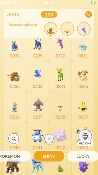 Routine Sparkles Pokémon Go 