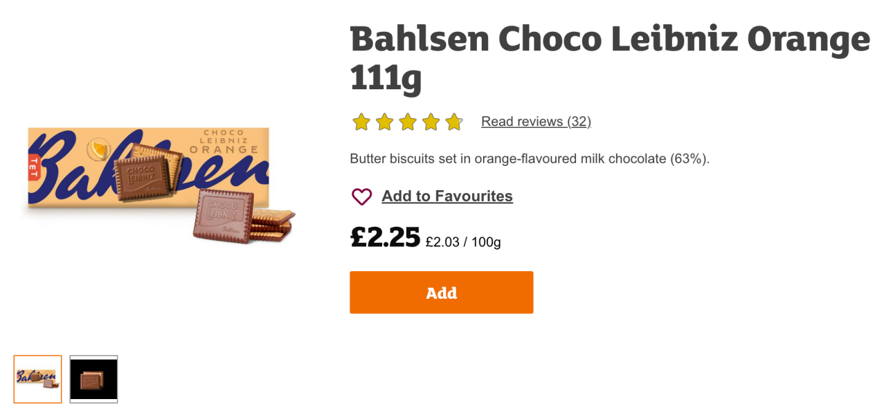 The best supermarket chocolate biscuits