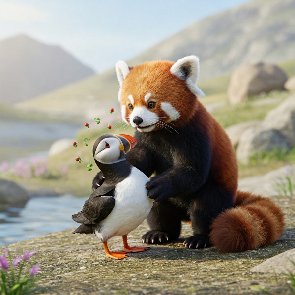 The Bluestocking - where women are women, and small furry animals are gerbils, quokkas,  capybaras, or a red panda called Rosy