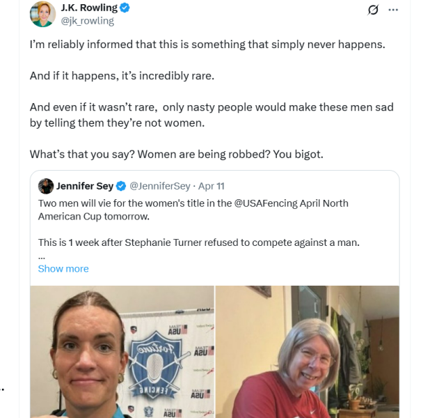 Things that rarely happen (apparently) have happened again.