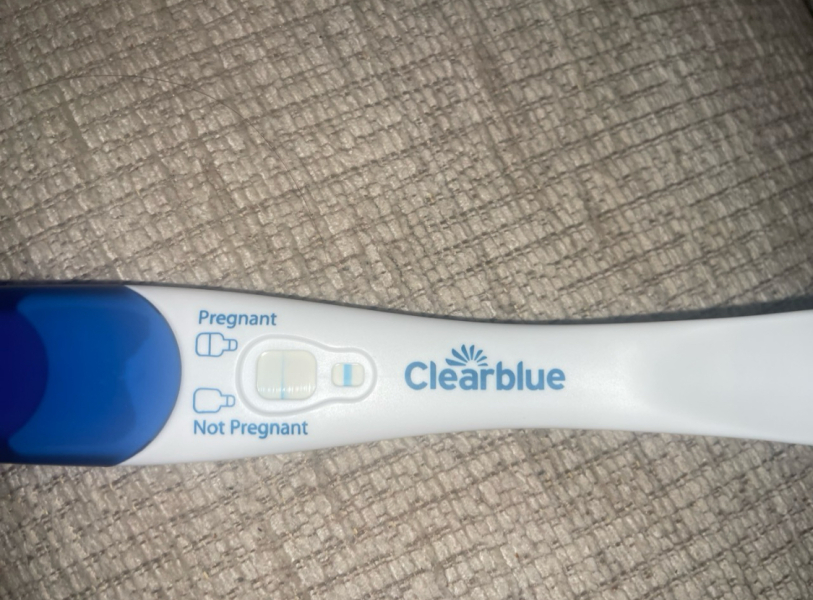 Faint positive or evap