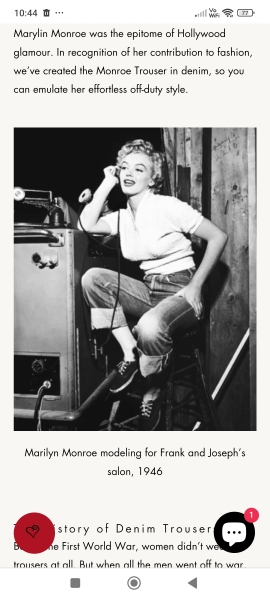 Barrel style jeans - wtf?