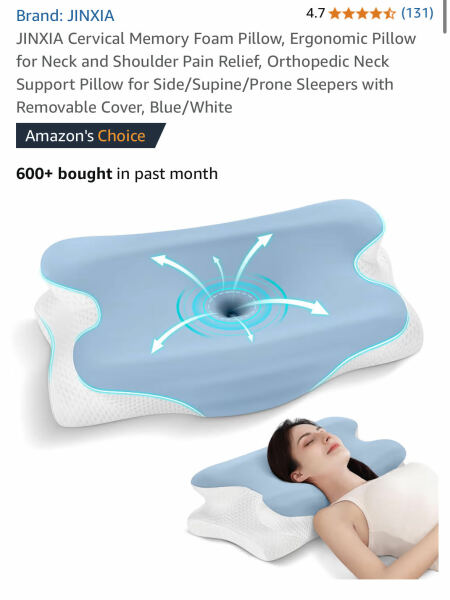 Pillow recommendations - stiff neck