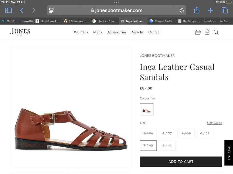 Love the shoes but not the cost
