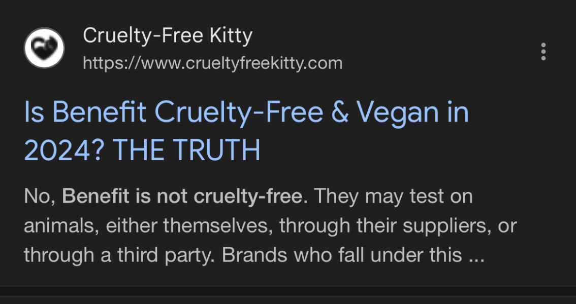 Cruelty Free alternative to YSL Touche Eclat?