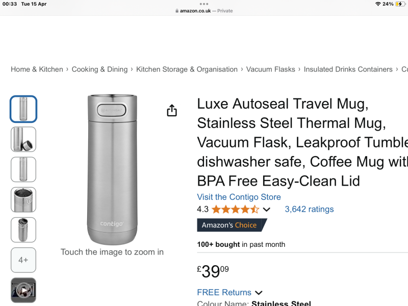Truly leak proof travel mug that keeps coffee HOT?!