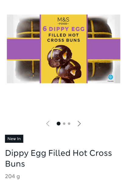 To be disappointed with my hot cross bun