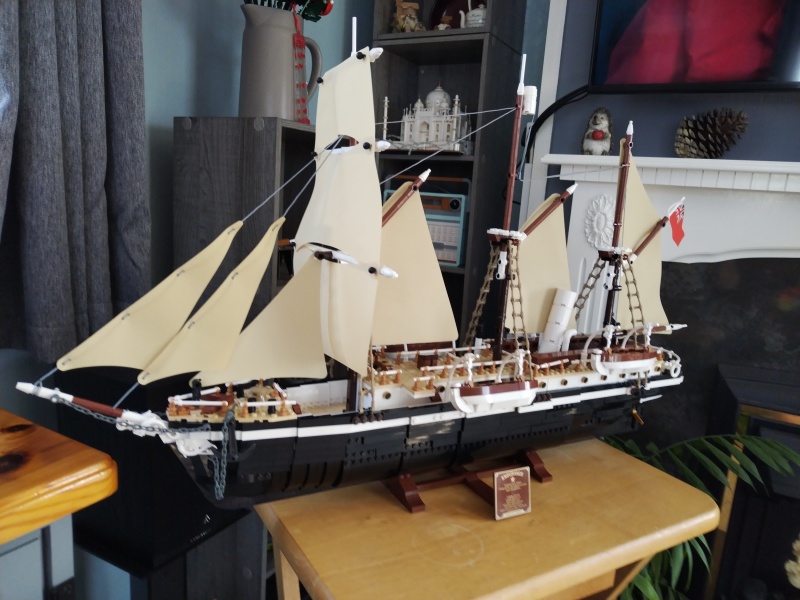 To show me your Lego collection?