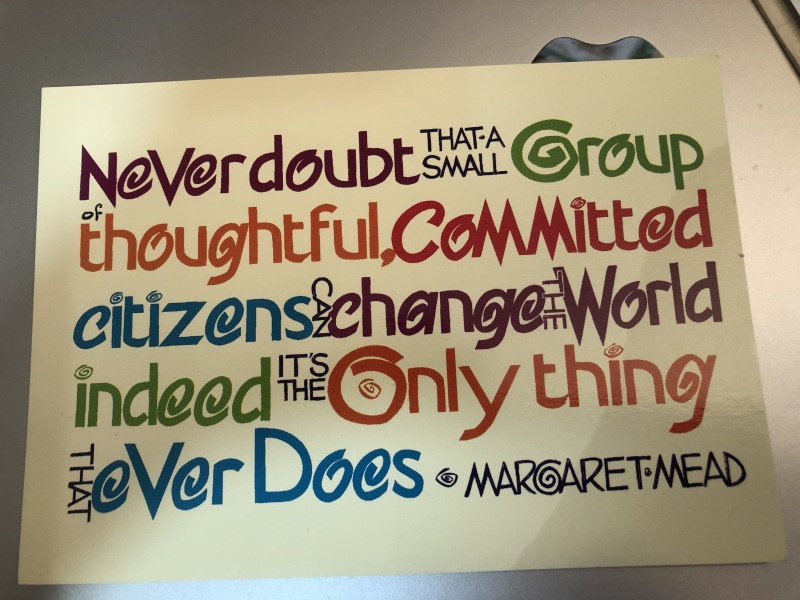 Did you send a card to Sandie Peggie