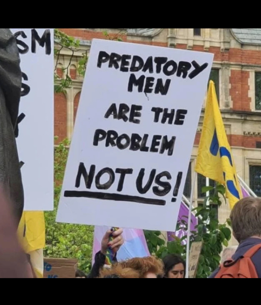 Trans protest- sharing for balance