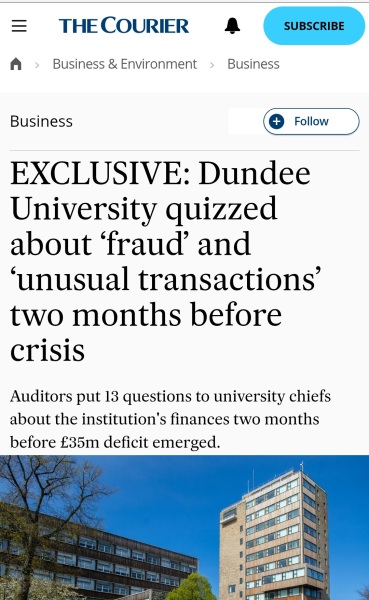 Dundee redundancies